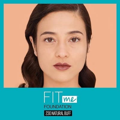 5 PACK Maybelline New York Fit Me Matte Poreless Pouch Format 230 NATURAL BUFF - Thumbnail 3