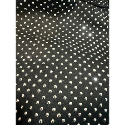 Dress the Population Nathalia Black Silver Sparkle Mini Dress – Size Small - Thumbnail 4