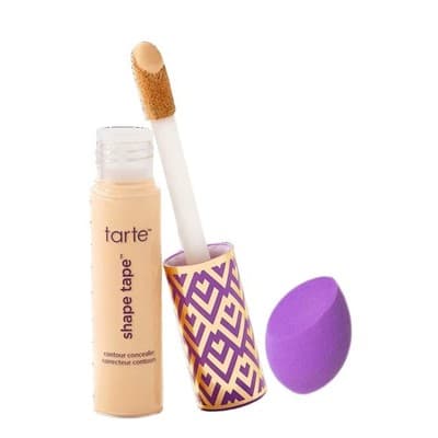 Tarte Shape Tape Contour Concealer - 22N Light Neutral - with Beauty Blender - Image 1