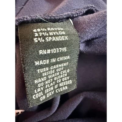 Sharagano Blue Mock Neck Sleeveless Zipper Back Sheath Dress Women's Size 4 - Thumbnail 4