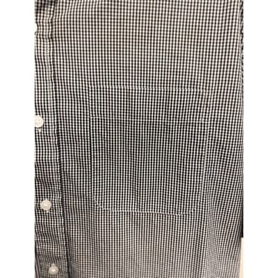Cutter & Buck Button Down Shirt XL Black White Check Short Sleeve - Thumbnail 5