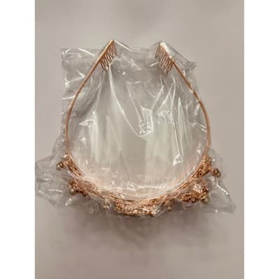 21 & Fabulous Crown and Sash in Rose Gold Glitter - Thumbnail 4