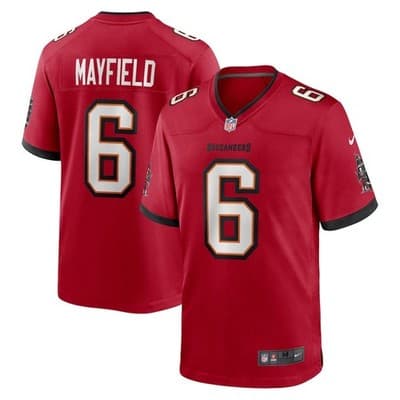 Baker Mayfield Tampa Bay Buccaneers Nike Team Game Jersey - Red Size XL - Image 1