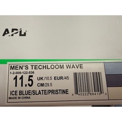 APL Men's TechLoom Wave Ice Blue - NEW - Size 11.5 - Thumbnail 8