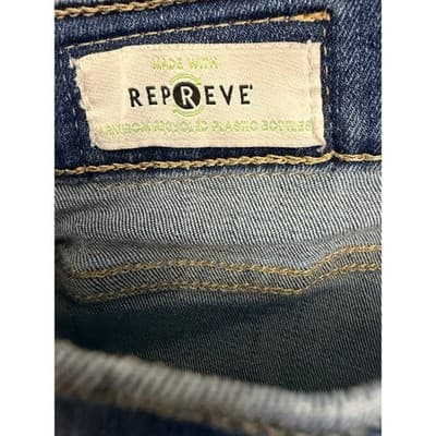 Calvin Klein Skinny Jeans Women’s 10/30 Blue Wash Stretch Denim - Thumbnail 5