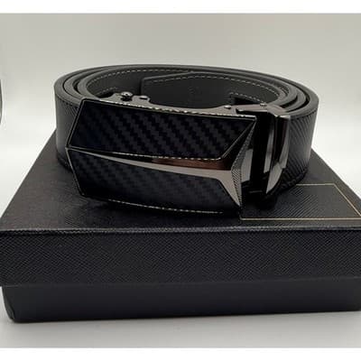 Will Smith Movie Prop From Bad Boys w/ COA - Men’s Black Ratchet Belt - Thumbnail 2