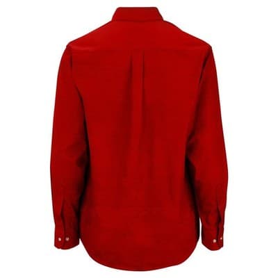 New Edwards Mens Easy Care Long Sleeve Poplin Shirt Style 1280 - Size S 33 - Thumbnail 2