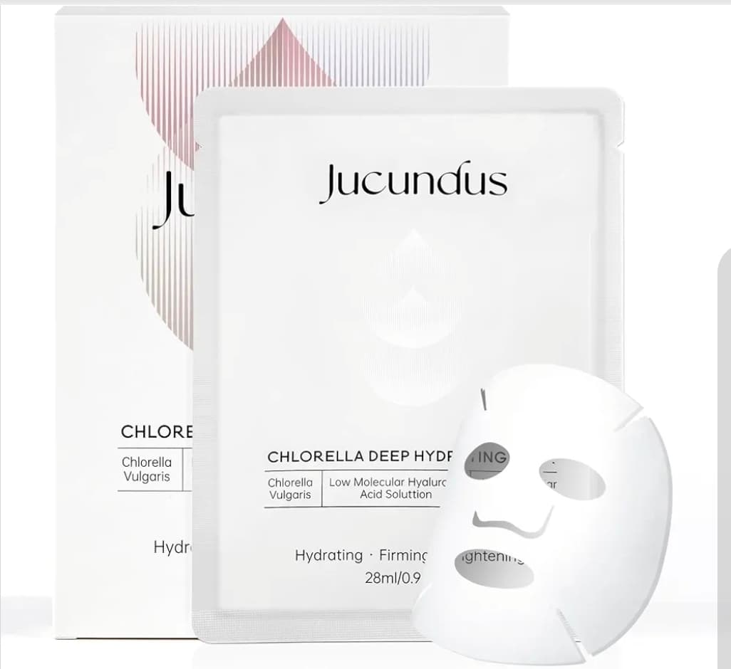 Jucundus Chlorella Deep Hydrating Face Mask 28ml Single Use Pack - Image 1
