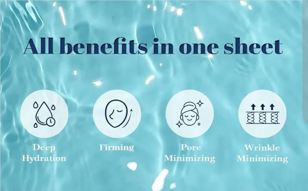 Jucundus Chlorella Deep Hydrating Face Mask 28ml Single Use Pack - Thumbnail 3