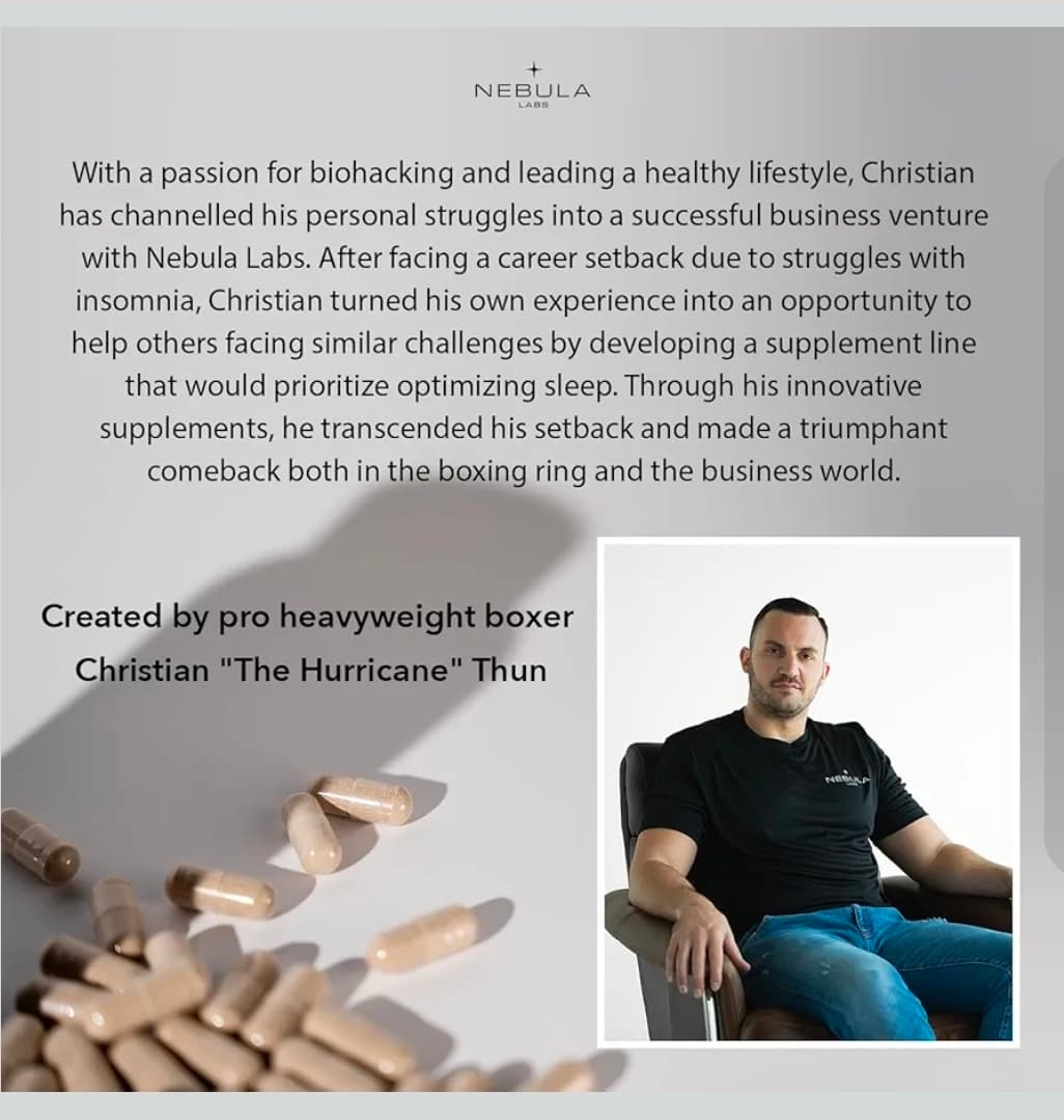 Nebula Labs Sleep Max and Rise Max Supplement Set - Thumbnail 5