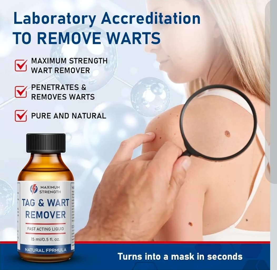 Maximum Strength Tag & Wart Remover Fast Acting Liquid 15ml - Thumbnail 2