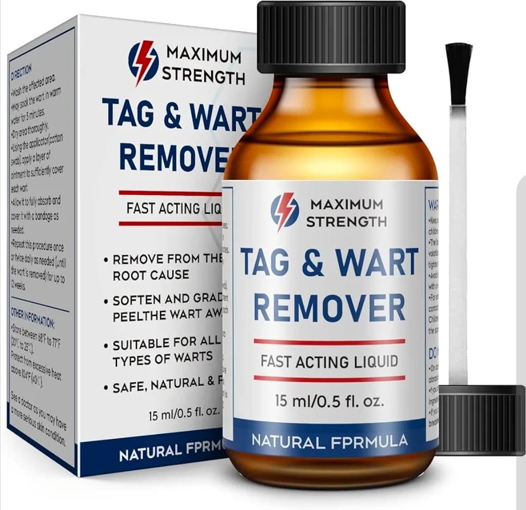 Maximum Strength Tag & Wart Remover Fast Acting Liquid 15ml - Image 1