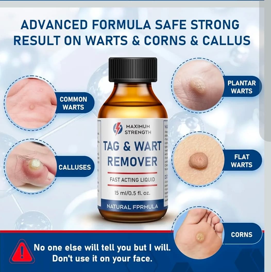 Maximum Strength Tag & Wart Remover Fast Acting Liquid 15ml - Thumbnail 3