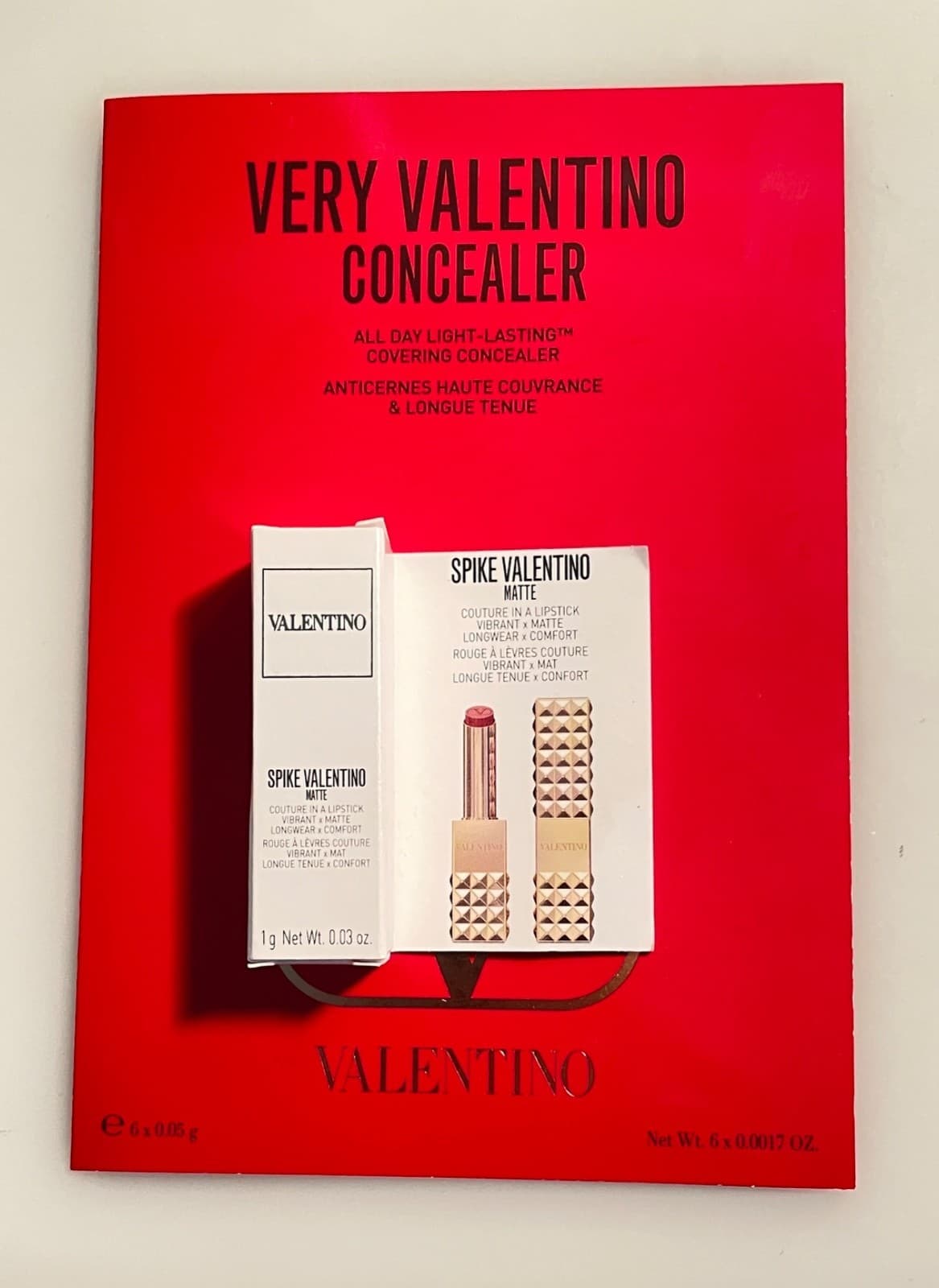 Spike Valentino Matte Lipstick - Couture -  0.03 Oz 134R - Image 1