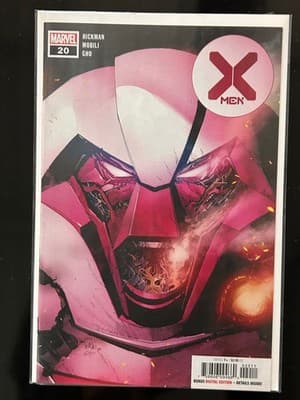 Marvel X-Men #20 Comic Book Hickman Mobili Gho Variant Cover Pink Bagged Boarded - Image 1