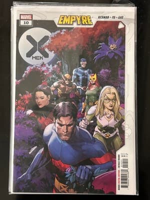 Marvel EMPYRE X-Men #10 Comic Book Hickman Yu Gho VF+ Bagged Board Modern Comic - Image 1