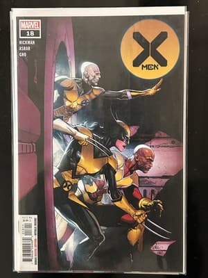 Marvel X-Men #18 Comic Book Hickman Asrar Gho 3.99 US Barcode Wolverine Cover - Image 1