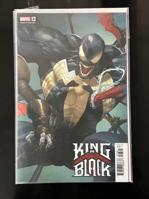 Marvel King In Black #3 Variant Venom Cover Comic Book Bagged Boarded T+ - Image 1