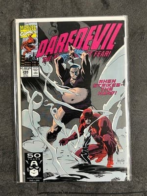 Marvel Daredevil Comic Lot 291-296 6 Comics 1991 The Man Without Fear Punisher - Thumbnail 5
