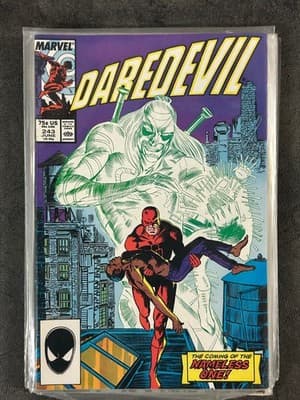 Marvel Daredevil Comic Lot 8 Issues 242-249 1988 BaggedBoarded Wolverine - Thumbnail 3