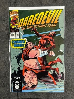 Marvel Daredevil Comic Lot 291-296 6 Comics 1991 The Man Without Fear Punisher - Thumbnail 7