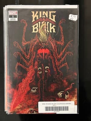 Marvel King In Black #1 Superlog Variant 2020 Comic Book Bagged Boarded Cover - Image 1