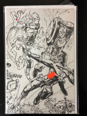 Civil War II #3 Kim Jung Gi connecting Virgin Variant - Image 1