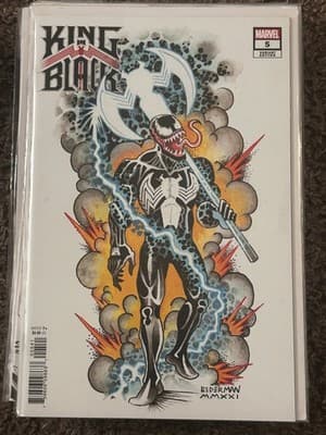Marvel King in Black #5 Variant Edition Venom Cover Art 2021 Single Issue Comic - Image 1