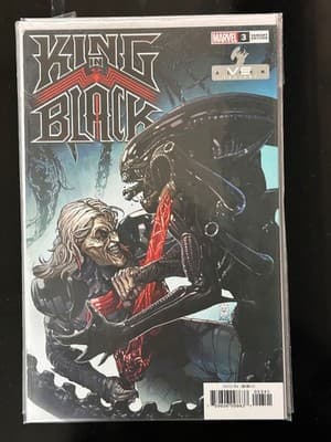 Marvel King In Black #3 AVEN Variant Comic Book Rated T+ Bagged Near Mint NM - Image 1
