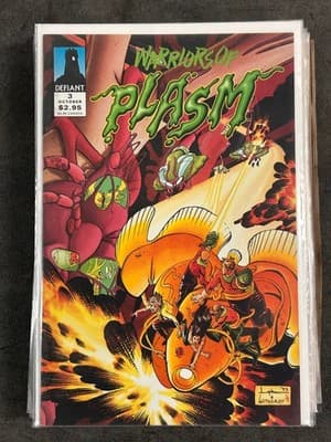 Warriors of Plasm Defiant Comics 1-4 Complete Run 1993 Aug-Nov Mixed Condition - Thumbnail 3