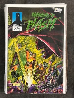 Warriors of Plasm Defiant Comics 1-4 Complete Run 1993 Aug-Nov Mixed Condition - Image 1