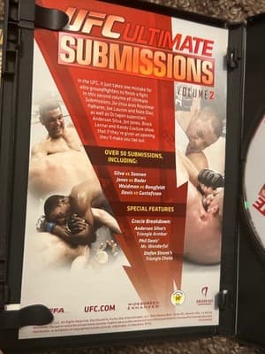 UFC DVDs Lot Ultimate Knockouts 7 Ultimate Submissions Volume 2 3 Disc Set - Thumbnail 10