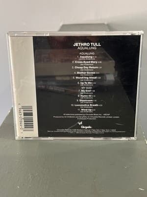 Jethro Tull Aqualung CD Chrysalis 1984 Rock Album Aqualung Cross-Eyed Mary - Thumbnail 2