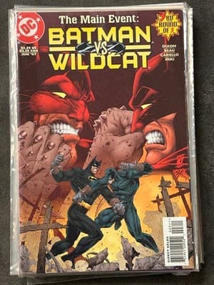 DC Comics The Main Event Batman vs Wildcat 1997 Single Issue Comic Book Bagged - Image 1