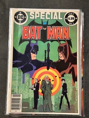 DC Batman Special No.1 Comic Book 1984 $1.25 Vintage Batman Cover Collectible - Image 1