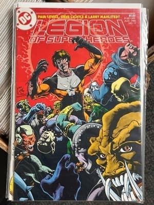 DC Legion Of Super-Heroes #13 Aug 1985 Paul Levitz Steve Lightle Larry Mahlstedt - Image 1
