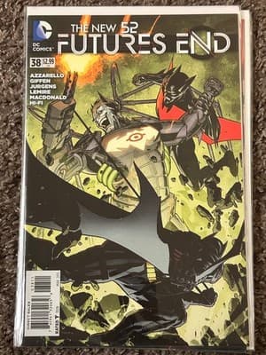DC Comics The New 52 Futures End #38 2015 Batman Cover Comic Book Bagged Boarded - Image 1