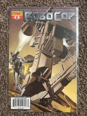 Dynamite RoboCop Comic Lot 5 Issues 1 2 3 4 6 Bagged Boarded Mature Readers - Thumbnail 6