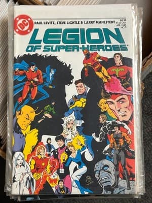DC Legion Of Super Heroes #9 Apr 1985 Paul Levitz Steve Lightle Comic Book - Image 1