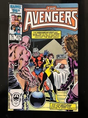 Marvel The Avengers Comic Lot 6 Issues 275-280 25th Anniversary 1986 Vintage - Thumbnail 2