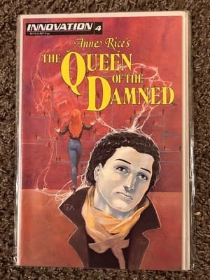 Anne Rice The Queen of the Damned #4 Innovation Comic Book Horror Single Issue - Image 1