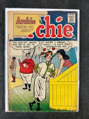 Archie Comic Lot 3 Vintage Nos 96 141 172 Apr 12c 10c Spine Tears Creases - Thumbnail 2