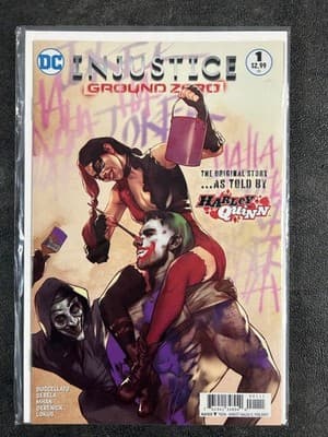 DC Comics Injustice Comic Lot 5 Issues Ground Zero #1 Gods Among Us #10 #2 #5 - Thumbnail 2