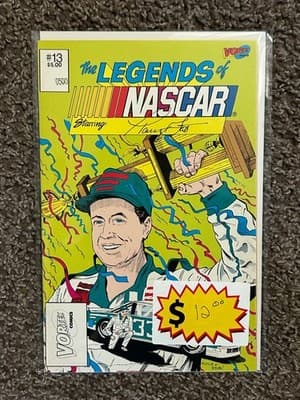 The Legends of NASCAR Comic Lot 10 Vortex Issues #1-7 #9 #13 - Thumbnail 10