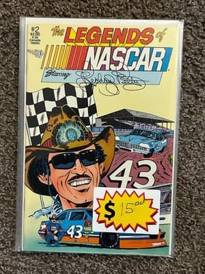 The Legends of NASCAR Comic Lot 10 Vortex Issues #1-7 #9 #13 - Thumbnail 3