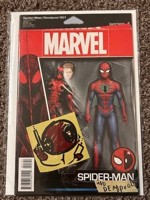 Marvel Spider-Man Deadpool Comic 1 Variant Edition Bagged Boarded Stickered - Image 1