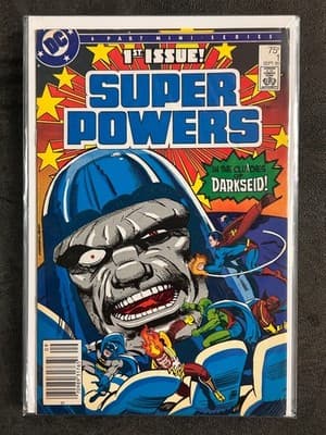 DC Comics Super Powers 1-6 Complete Mini Series 1985 Darkseid 75c Set Bagged - Thumbnail 2