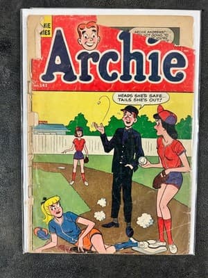 Archie Comic Lot 3 Vintage Nos 96 141 172 Apr 12c 10c Spine Tears Creases - Thumbnail 3