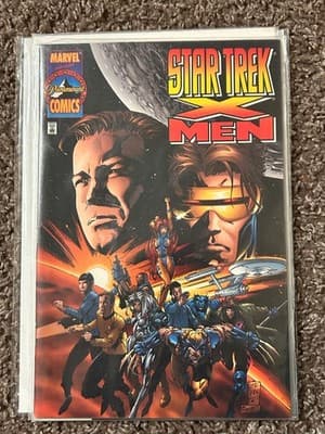 Marvel Star Trek X-Men Comic Book Crossover Paramount Comics Unspecified Issue - Image 1