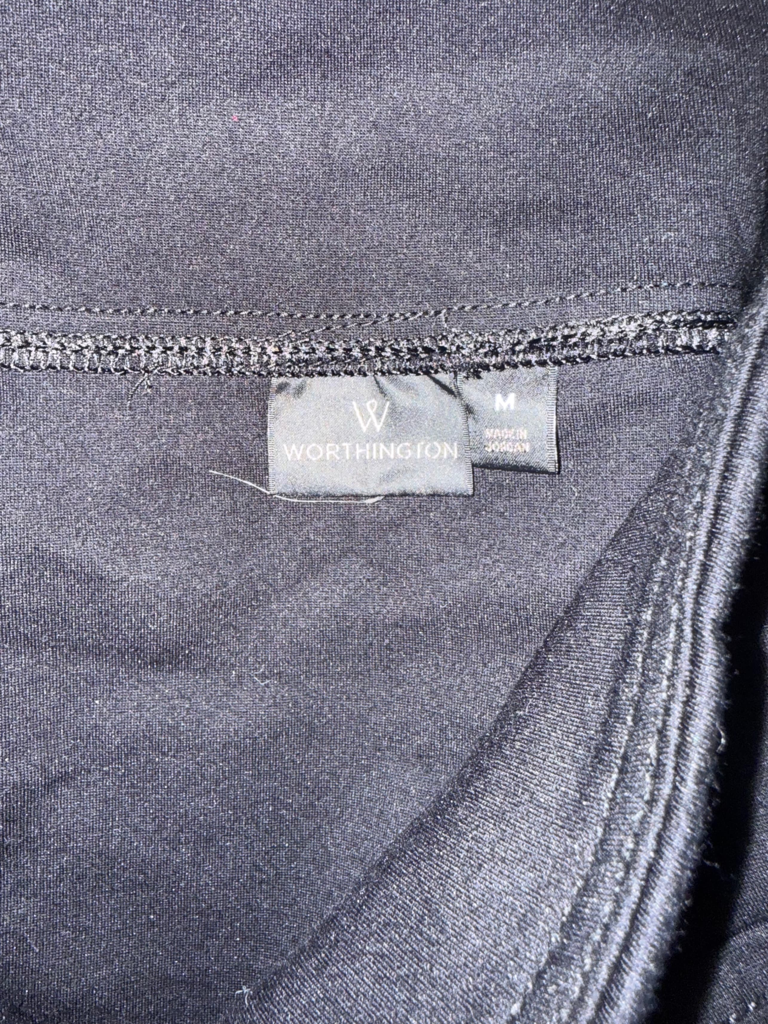 Worthington Black Pencil Skirt Size M - Thumbnail 3